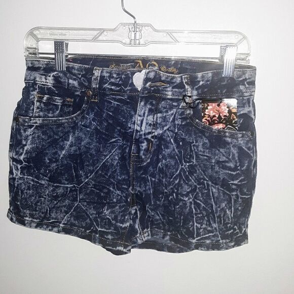 American Quality Denim Shorts Size 5 - Picture 1 of 5